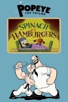 Spinach vs Hamburgers
