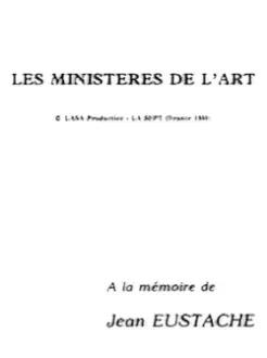 The Ministries of Art
