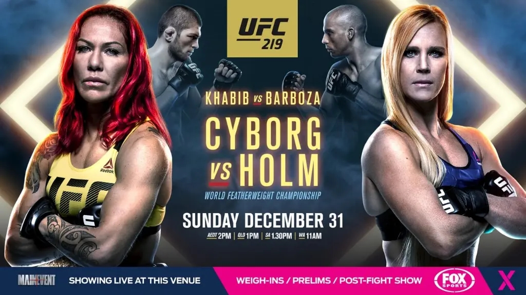 UFC 219: Cyborg vs. Holm