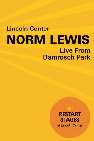 Norm Lewis at Damrosch Park