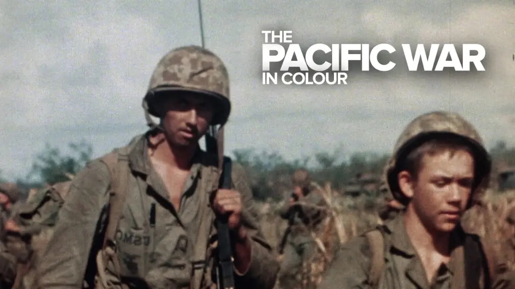 A Guerra do Pacífico a Cores