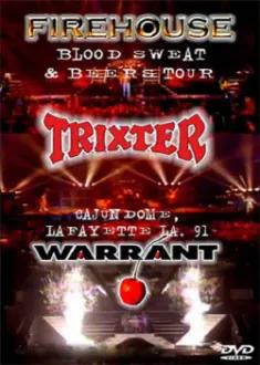 Warrant, Trixster & Firehouse Live in Lafayette 1991